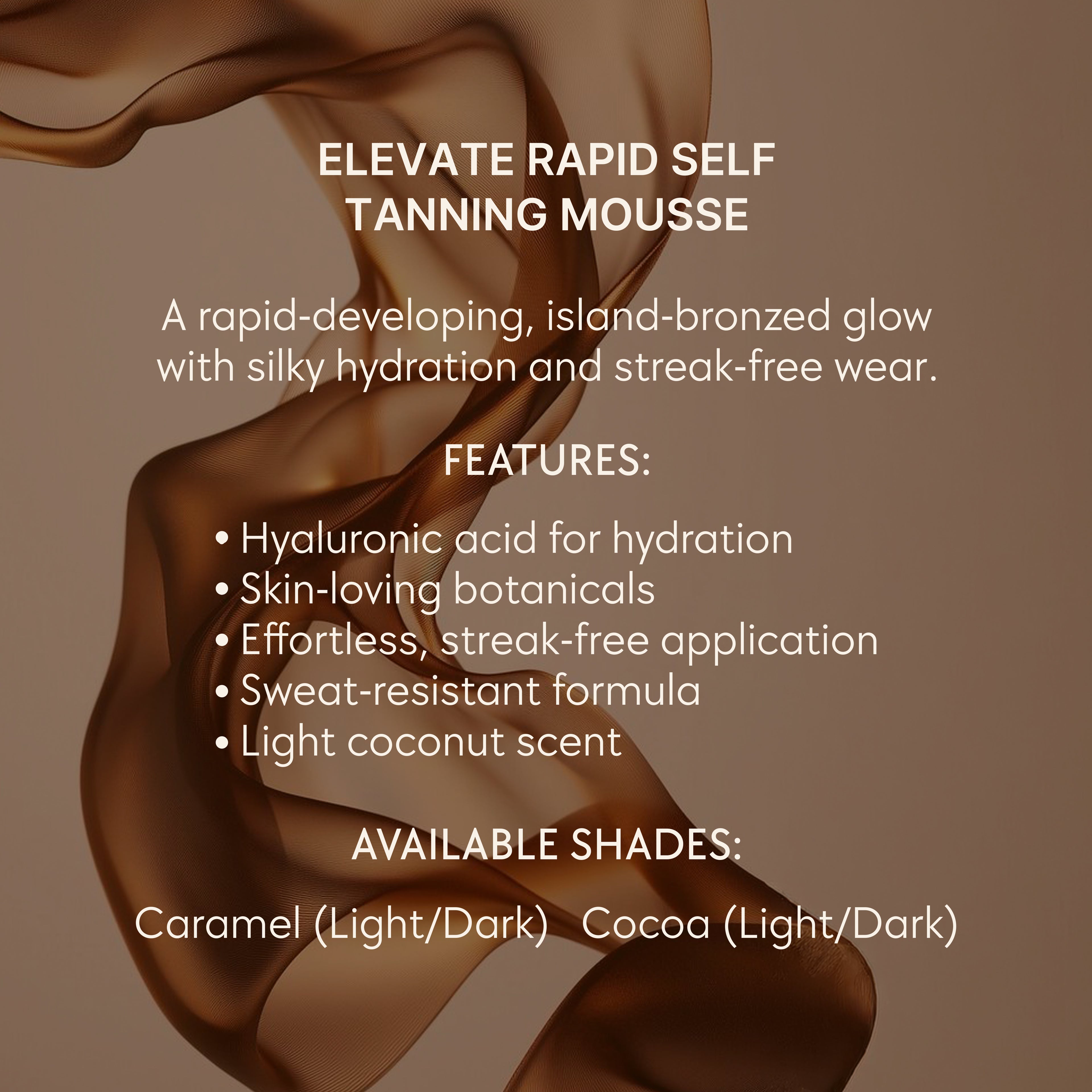 ELEVATE RAPID SELF TANNING MOUSSE